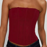 Mesh Zip Corset